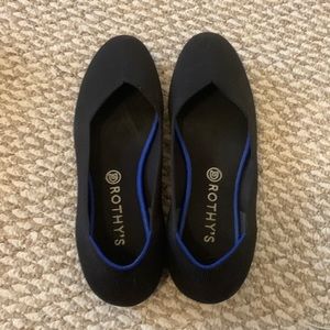 Rothy’s size 12 black flats.